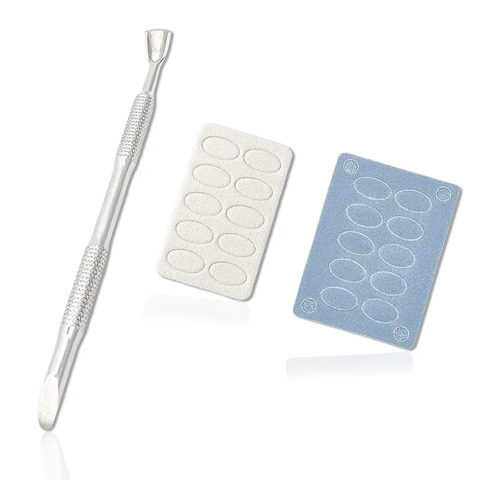 Flexible Pre-treatment Cuticle Pusher Russian Prep Nail Pushers Dual Ended Cuticle Easy-to-Use