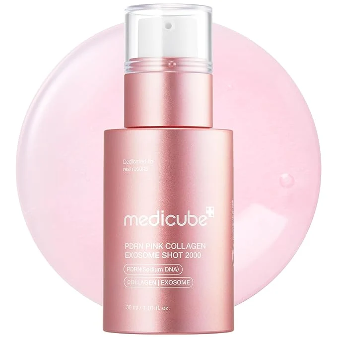 Casual medicube Exosome Shot PDRN Pink Collagen 2 000 PPM Spicule Facial Serum Authentic