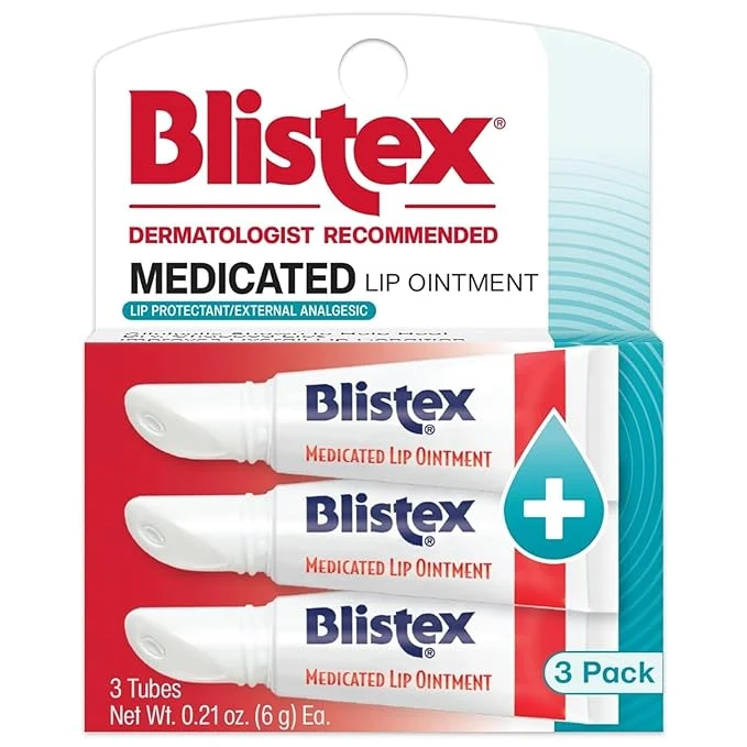 Comfortable Blistex Medicated Lip Ointment 0.21 Ounce Tube Relieves Cold Sores Helps Sophisticated