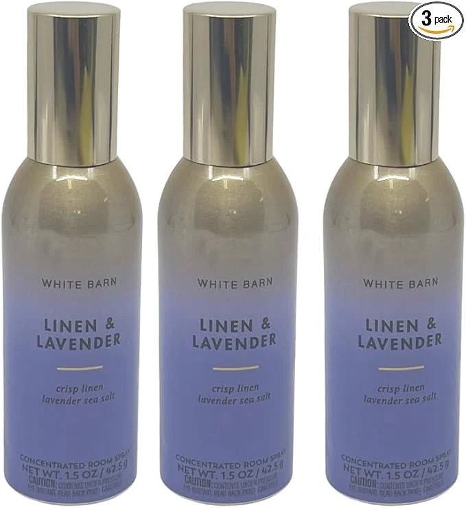 Stylish Bath Body Works Linen Lavender Concentrated Room Spray 1.5oz each Optimized