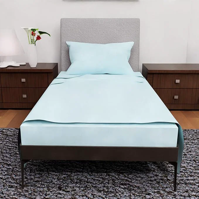 Traditional Twin XL Sheet Sets – 3 Pcs Set – Fade Resistant Double Brushed MicrofiberDeep Pocket Twin XL Sheet Sets Cooling Sheets Twin XL XL Twin Bed Sheets Twin XL Bedding Set Aqua High-Quality