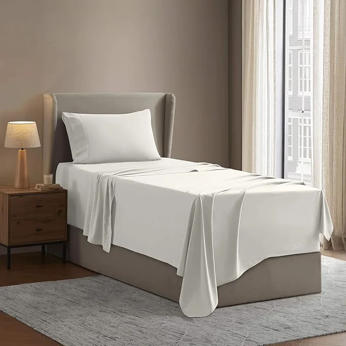 Selected Nestl Twin Sheet Set – 1800 Ultra-Soft Microfiber Twin Bed Sheets – Double Brushed – Deep Pockets – Easy Fit – Extra Soft – 3 Piece Set – Bedding Sheets amp Pillowcases Twin Off White Fashionable