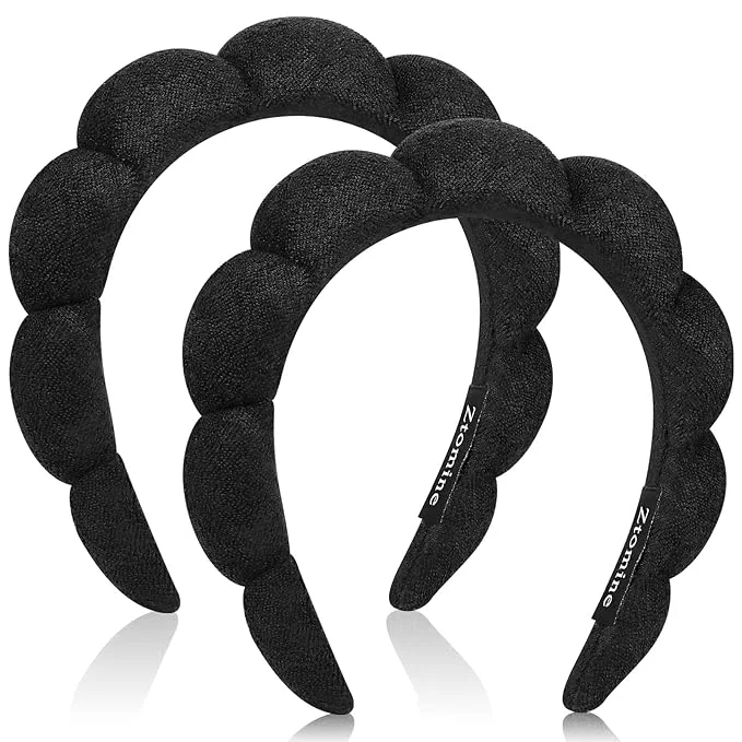 Exceptional Ztomine Spa Headbands for Washing Face or Facial Terry Cloth Headband Combo User-Friendly