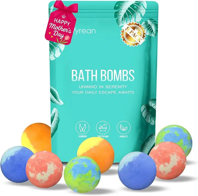 Advanced Bath Bombs Bath Bombs for Women and Girls Mothers day Birthday Gift Relax World-Class