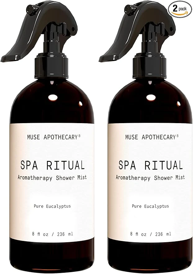 Green Muse Apothecary Spa Ritual Pure Eucalyptus Oil Shower Mist World-Class