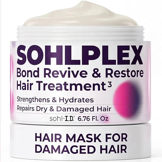 Original sohl-I.D. Hair Mask for Dry Damaged Hair – Deep Conditioning Repair Treatment Casual