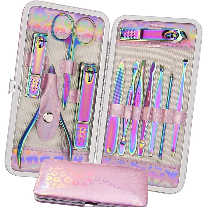 Contemporary ANRUI Manicure Set Nail Clippers Pedicure Kit Versatile