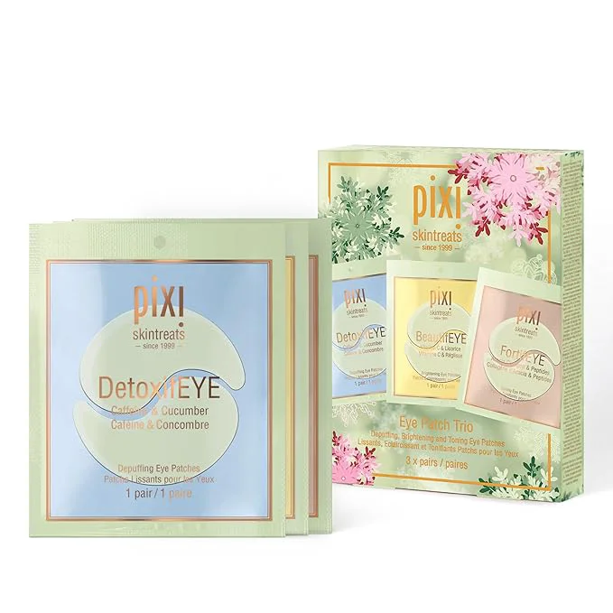 Advanced Pixi Beauty Holiday Eye Patch Trio 3 Single Use Eye Patches Quality