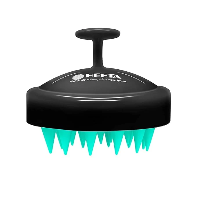 High-Grade HEETA Scalp Massager Hair Growth Soft Silicone Scalp Scrubber Shampoo Brush Environmentally Friendly
