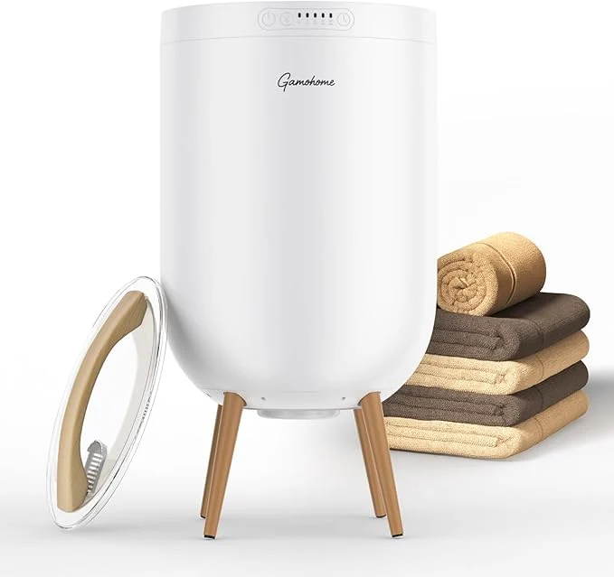 Healthy Towel Warmer Luxury Heated Bucket – Bluetooth Speaker Ambient Light Auto Superior