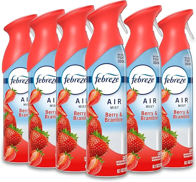 Original Design Febreze New Improved Air Mist Berry Bramble Air Freshener Home and Fine