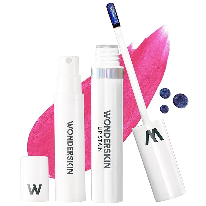 Premium Wonderskin Wonder Blading All Day Lip Stain Peel Off Masque and Reveal Kit Clean