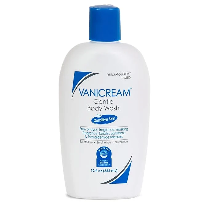 Elegant Vanicream Gentle Body Wash -12 fl oz Durable