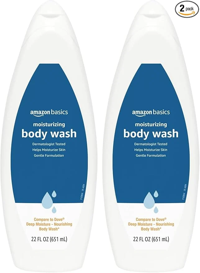 Superior Amazon Basics Moisturizing Body Wash Fresh Scent Deep Moisture Nourishing Breathable