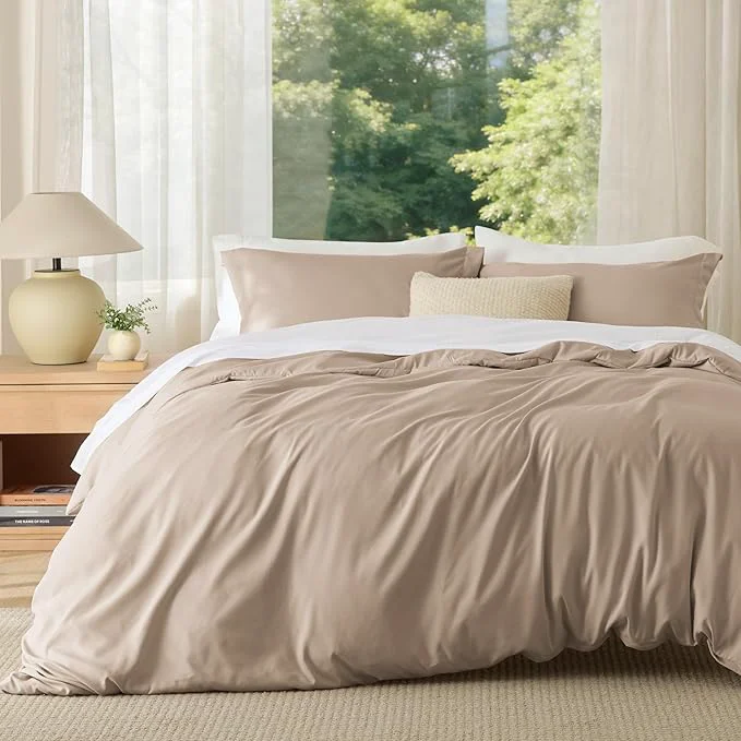 Luxury Bedsure Duvet Cover King Size – Soft Double Brushed Bedding Set for Kids amp Adults Zipper Closure 3 Pieces Includes 1 Duvet Cover 104 quot x90 quot amp 2 Pillow Shams NO Comforter Hazel Unique