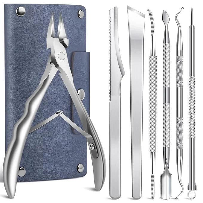 Expertly Made 7-Piece Ingrown Toenail Treatment Set Professional Stainless Steel Ingrown Certified