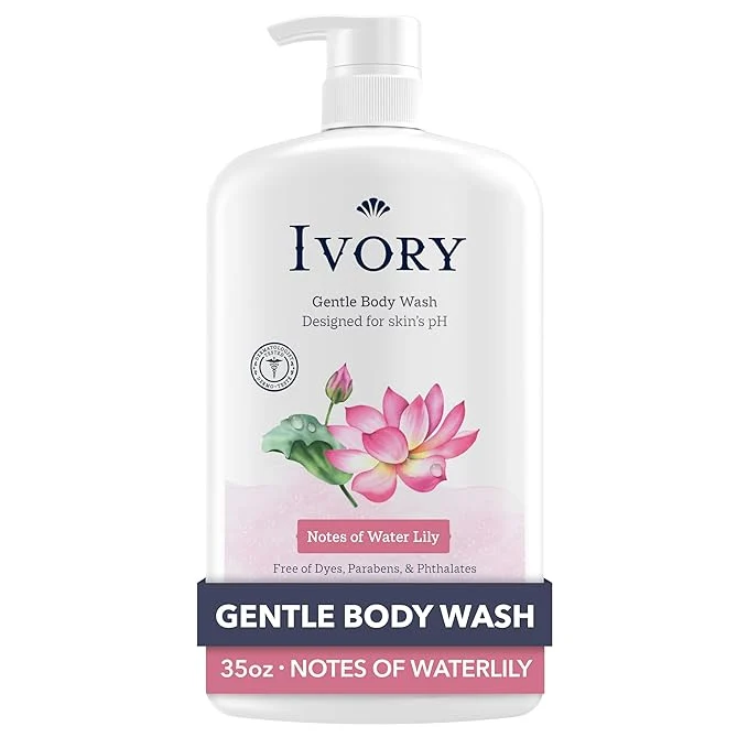 Prestigious Ivory Body Wash Designed for the Whole Family Gentle Formula of Dyes High-Quality