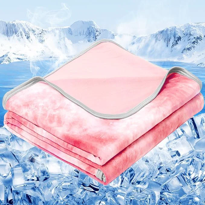 Efficient inhand Cooling Blanket Twin XL Size 60 quot x90 quot Cooling Blankets for Hot Sleepers Absorbs Heat to Keep Adults Cool For Summer Nights Sweats Thin Cold Lightweight Blanket for Couch Bed All Season Use Enhanced