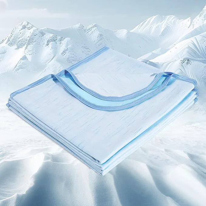 Sustainable Elegear Cooling Blanket for Hot Sleepers Double-Sided Arc-Chill® 3.0 Cooling Tech Q-Max gt 0.5 Cool to Touch Cooling Blankets Soft Breathable Summer Blanket for Night Sweats amp Hot Flashes King Natural