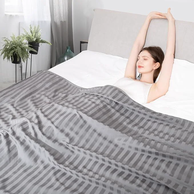 Quality Elegear Cooling Blanket King Absorbs Heat to Keep Body Cool for Night Sweats Double Sided Arc-Chill 3.0 Cool Fiber Q-Max gt 0.5 Lightweight Summer Cold Blankets Sleeping 90 x 108 Healthy