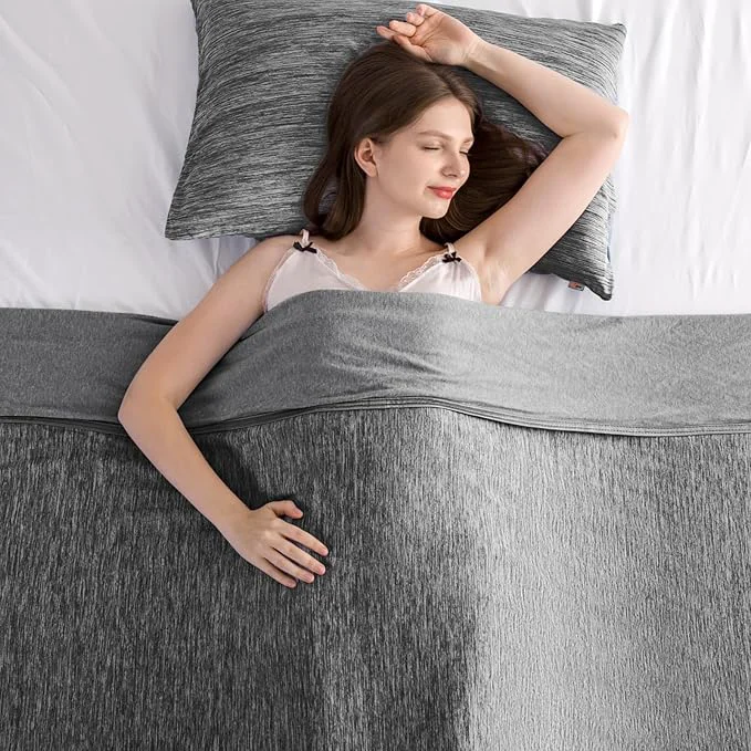 Selected Elegear Cooling Blanket King Absorbs Heat to Keep Body Cool for Night Sweats Arc-Chill3.0 Cool Fiber Q-Max gt 0.5 for Hot Sleepers Lightweight Summer Cold Blankets for Sleeping 90 quot x 90 quot Elite