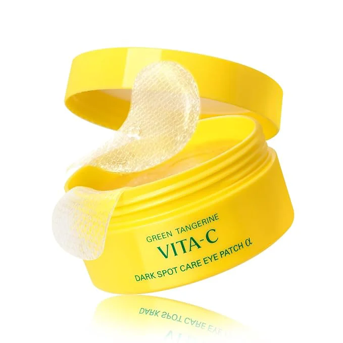 Official GOODAL Green Tangerine Vitamin C Eye Patches ALPHA – 25 Thicker Hydrogel Under Innovative