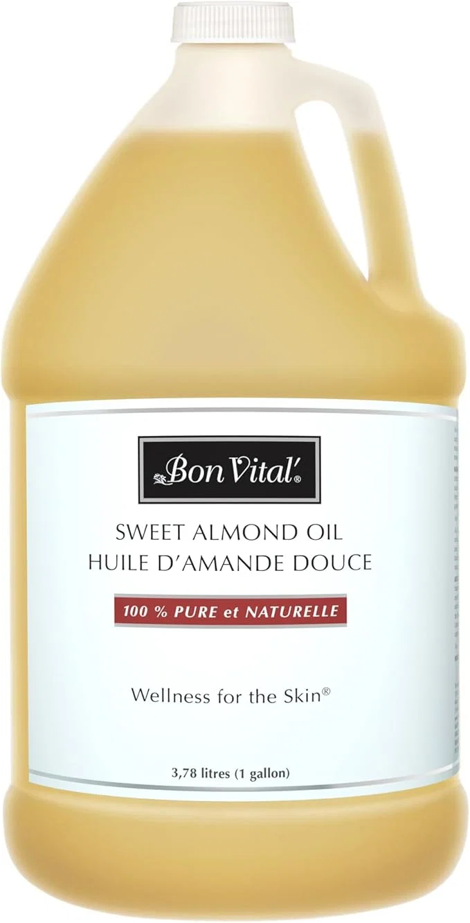Casual Bon Vital’ Sweet Almond Oil Skin Hair Moisturizer Gentle Massage Oil Breathable