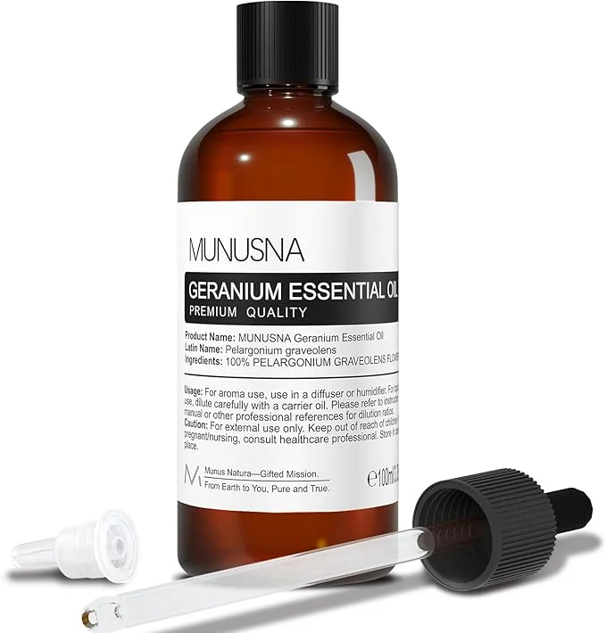 Relaxed Geranium Essential Oil 100ML Pure Geranium Oils Aromatherapy Oil World-Class