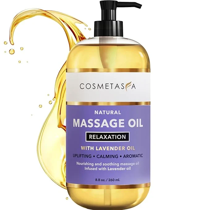 Solid Cosmetasa Lavender Massage Oil for Massage Therapy Fine