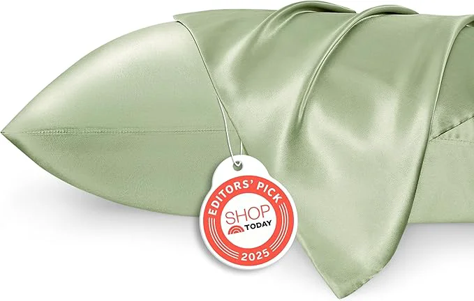Reliable Bedsure Satin Pillowcase 2 Pack Similar to Silk Pillow Cases Standard Size Pillow Case for Sleeping Women with Envelope Closure Gifts for Women Men Sage Green 20×26 Inches 2pcs Sophisticated