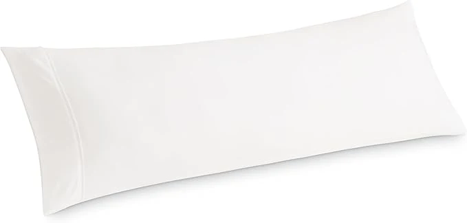 Secure Bedsure Body Pillow Case Cover – Ivory Brushed Microfiber Long Pillow Cases Ultra Soft and Cozy Body Pillowcase with Envelope Closure for Kids Wrinkle Fade Resistant 1 Pack 20×54 Inches Functional