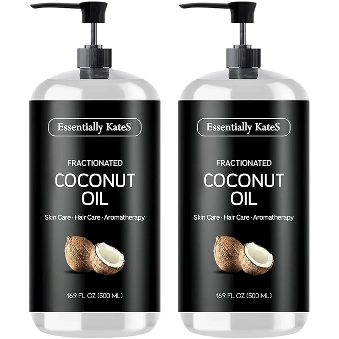 Premium Essentially KateS Fractionated Coconut Oil 33.8 Fl Oz Original