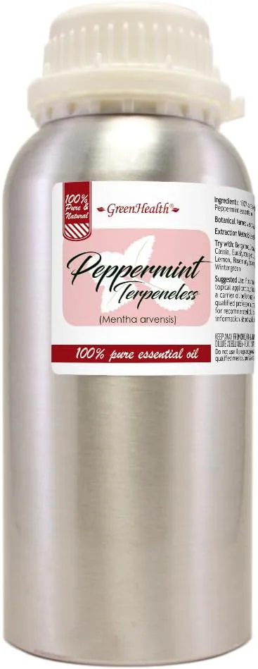 Durable GreenHealth – 16 fl oz – Peppermint Essential Oil Pure Natural Crafted