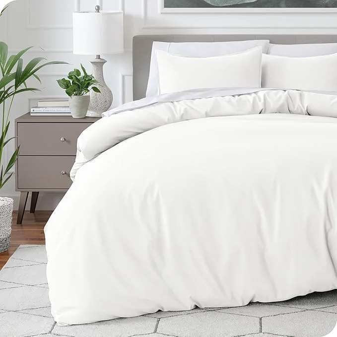 Genuine Bare Home Bedding Duvet Cover Oversized King – Premium 1800 Super Soft Collection – Lightweight Cooling – Soft Breathable Bedding Duvet Cover Oversized King Cream Proven
