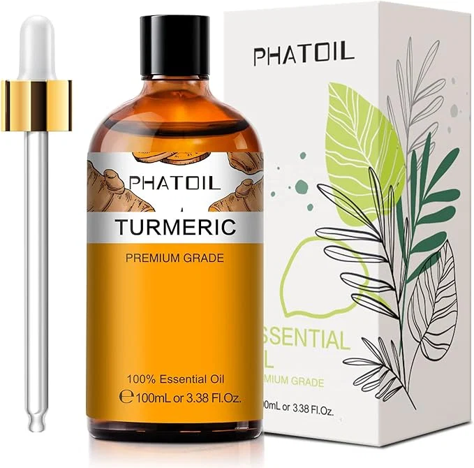 Green Turmeric 3.38fl.oz Essential Oil PHATOIL Pure Aromatherapy Oils Crafted
