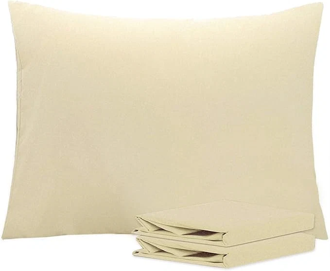 Classic NTBAY Standard Pillowcase Set – 2 Pack Brushed Microfiber 20×26 Pillowcases – Soft Wrinkle- Fade-Resistant Stain-Resistant Light Taupe Pillowcases with Envelope Closure – 20×26 Inches Outstanding