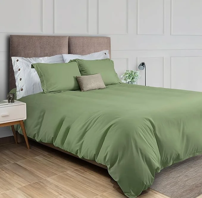 Trusted White Classic Sage Green Duvet Cover Queen Size Microfiber Duvet Cover with Zipper Duvet Cover Set with 2 Pillow Shams Luxury Soft Comforter Cover Queen Size 90 x 90 Comforter Not Included Responsible