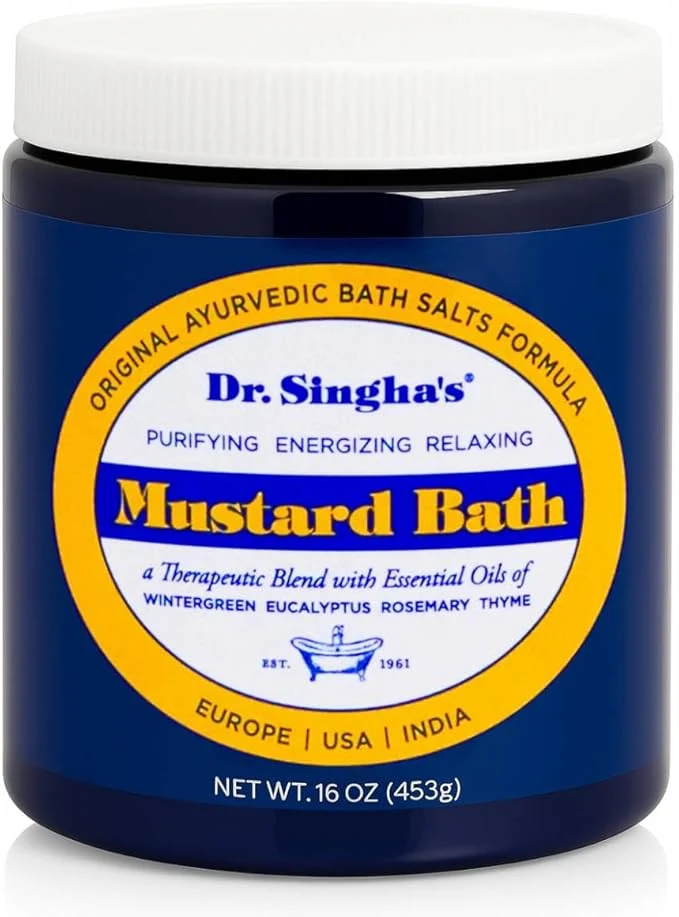 Next-Generation Dr. Singha’s Mustard Bath Therapeutic Bath Salts Elite