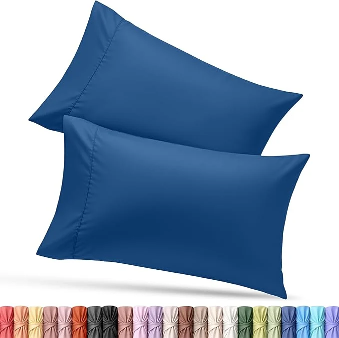 Versatile Utopia Bedding Queen Pillow Cases – 2 Pack – Envelope Closure – Soft Brushed Microfiber Fabric – Shrinkage and Fade Resistant Pillow Covers Queen Size 20 X 30 Inches Queen Dusk Blue Carefully Designed