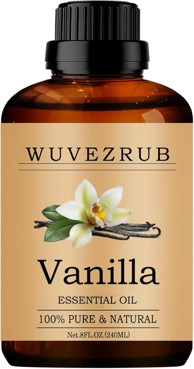 Quality Vanilla Essential Oils 240ML Pure and Natural Essential Oil High-Performance