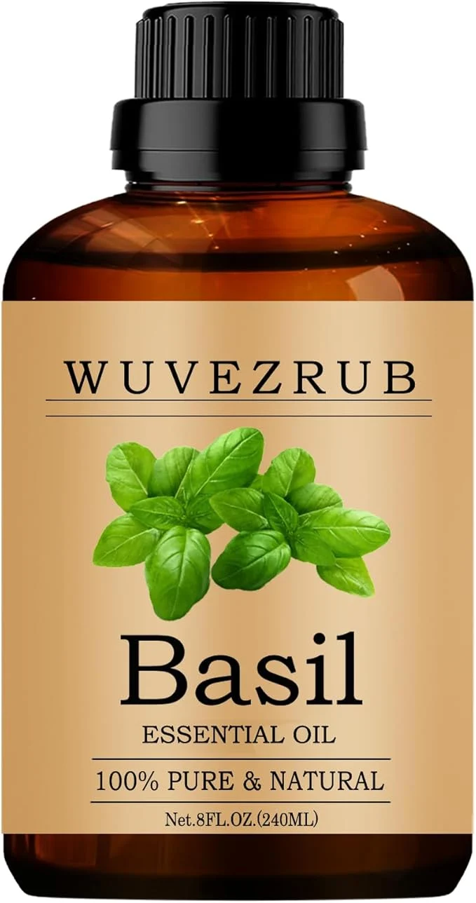 Stylish Basil Essential Oil 240ML Pure and Natural Eco-Friendly