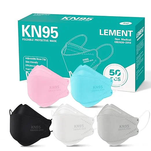 Consistent LEMENT KN95 Face Masks Flexible