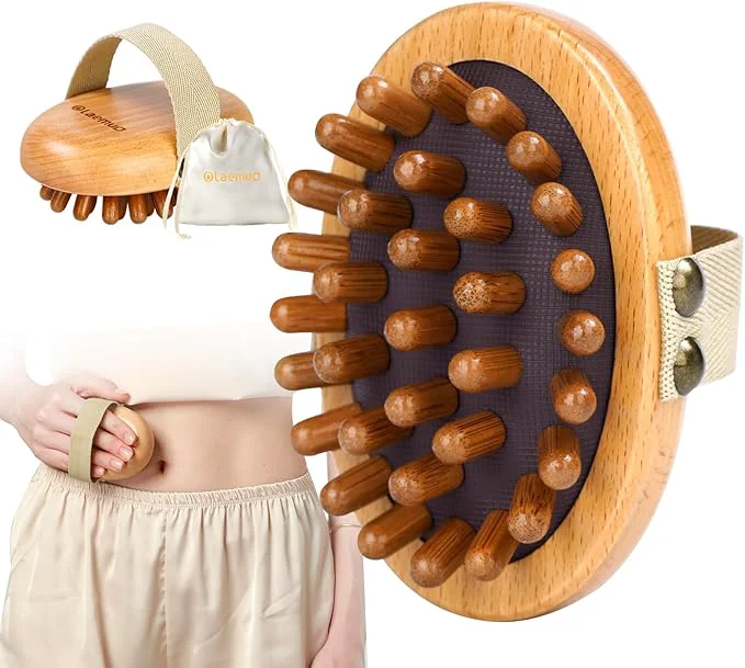 Fast Wood Therapy Massage Tool for Belly Fat Wooden Meridian Massage Body Brush for Luxury