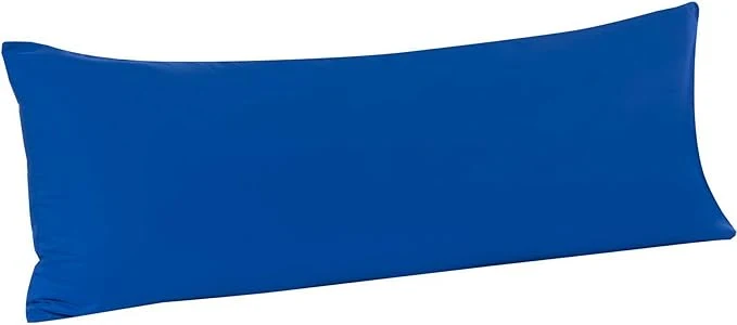 Recyclable FLXXIE Body Pillow Cover – Super Soft Microfiber 20×54 Body Pillow Case – Envelope Closure Wrinkle Stain Resistant 20×54 Long Pillowcase Royal Blue Eco-Friendly