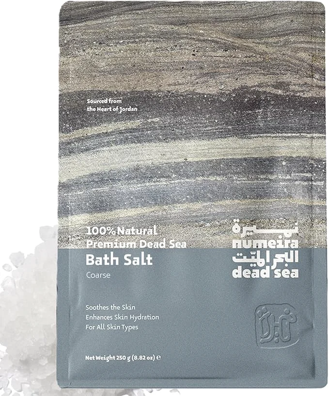 Traditional Dead Sea Salts for Soaking Relaxing Sea Salt Bath Soak for Body Rejuvenation Organic