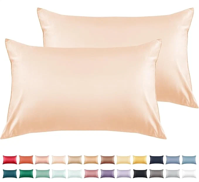 Unique Warmstar Cotton Pillow Cases King Size Set of 2 600 Thread Count Pillowcases 20×36 Inches Soft Long Staple Cotton Pillowcases Breathable with Envelope Closure Champagne Reliable