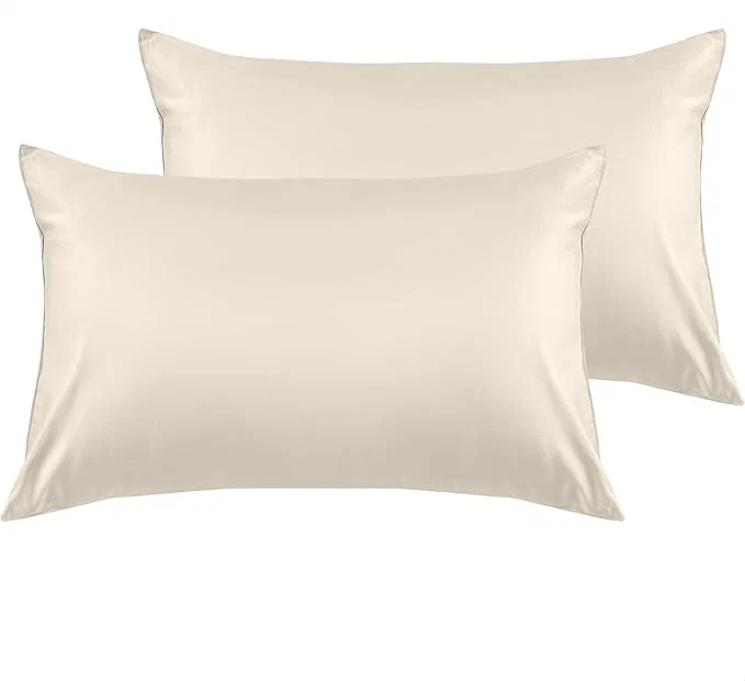 Carefully Designed Warmstar Cotton Pillow Cases King Size Set of 2 600 Thread Count Pillowcases 20×36 Inches Soft Long Staple Cotton Pillowcases Breathable with Envelope Closure Ivory White Fine Crafted