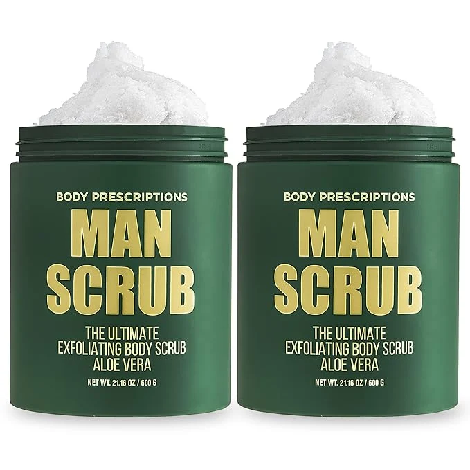 Practical Body Prescriptions Men s Exfoliating Body Scrub – Skin Cleansing Wash Versatile