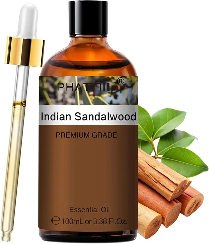 Trendy PHATOIL Indian Sandalwood Essential Oil Pure Premium Natural Oil Consistent