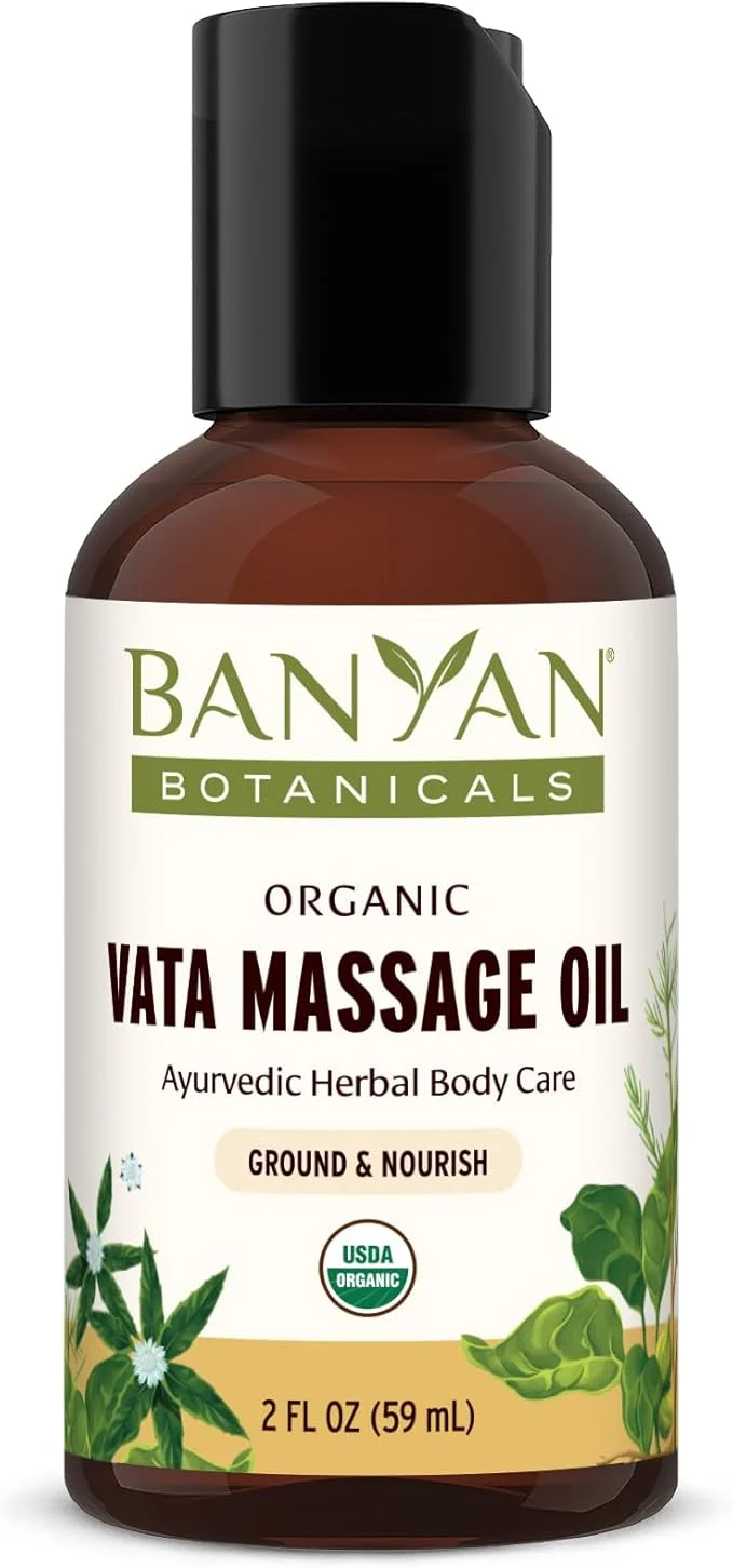 Efficient Banyan Botanicals Vata Massage Oil – Organic Herbal Massage Oil Original Design